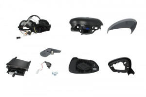 Oglinda laterala Dreapta electric, convexa, incalzita, cu senzor de temperatura potrivit DS DS 4; CITROEN DS4 - Img 2