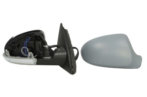 Oglinda laterala Dreapta (electric Da, convexa, incalzita, cu carcasa, pliabil electric) potrivit VW GOLF 5, JETTA III, PASSAT B5.5, PASSAT B6 - Img 2