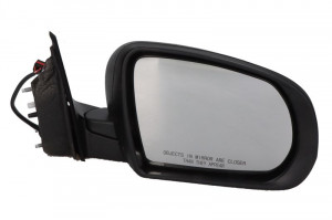 Oglinda laterala Dreapta (electric, plat, incalzita, crom) potrivit JEEP CHEROKEE - Img 1