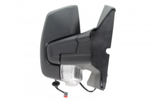 Oglinda laterala Dreapta manual, convexa, crom potrivit FORD TOURNEO CUSTOM V362, TRANSIT CUSTOM V362 - Img 2
