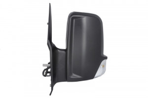 Oglinda laterala Stanga manual, convexa, crom potrivit MERCEDES SPRINTER 3,5-T B906, SPRINTER 3-T B906, SPRINTER 3-T B910, SPRINTER 4,6-T B906, SPRINTER 5-T B906 - Img 2