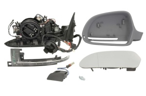 Oglinda laterala Stanga potrivit AUDI A6 ALLROAD C6, A6 ALLROAD C7, A6 C6 pana in 2011 - (electric Nu, asferice, incalzita)