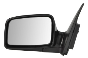Oglinda laterala stanga potrivit KIA SPORTAGE II JE 2004-2010 - (electric, convex, cu incalzire, grund)
