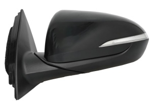 Oglinda stanga (electric, asferic, cu incalzire, asistent pentru schimbarea benzii, subacoperit, pliabil electric, cu semnalizator) potrivit HYUNDAI i30 PD 02.17- - Img 2