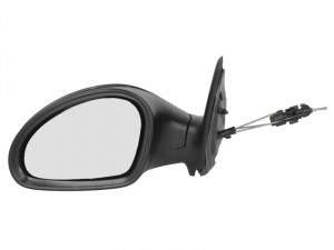 Oglinda stanga mecanica asferic, grunduita SEAT LEON, TOLEDO intre 1998-2006 - Img 1