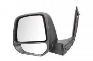 Oglinda stanga potrivit FORD TRANSIT / TOURNEO CONNECT dupa 2013 - manuala crom