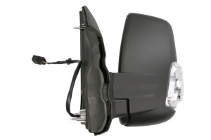 Oglinda stanga potrivit FORD TRANSIT VI V363 FL dupa 2018 - (electric, convex, cu incalzire, scurt, cu semnalizator, wy5w bulb) - Img 2