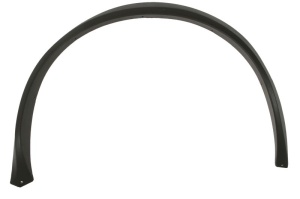 Ornament aripa fata dreapta potrivit VW GOLF 1, JETTA 1 1974-1993 - (negru)