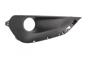 Ornament bandou bara fataStanga cu locas proiector, plastic, negru, potrivit PEUGEOT 208 I, 208 II, 208/HATCHBACK 03.12- 03.15- - Img 1