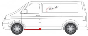 Prag auto Fata Stanga potrivit VW MULTIVAN T5, TRANSPORTER T5 - Img 2