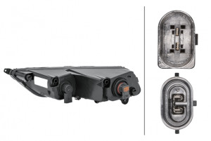 Proiector ceata Dreapta (H8/P21W, cu lumini curbe; Mod. R-Line) potrivit VW PASSAT ALLTRACK B7, PASSAT B7, PASSAT B7/KOMBI 08.10-12.14 - Img 4