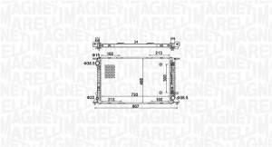 Radiator motor (Automat) potrivit AUDI A4 ALLROAD B8, A4 B8, A4 B9, A5, A6 ALLROAD C7, A6 C7, A7, Q5 2.7D-3.2 - Img 2