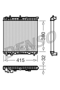 Radiator motor (Manual) potrivit ABARTH GRANDE PUNTO, PUNTO; ALFA ROMEO MITO; FIAT BRAVO II, DOBLO, DOBLO CARGO, GRANDE PUNTO, PUNTO EVO, PUNTO EVO/HATCHBACK; LANCIA DELTA III 1.3D-2.0D - Img 3