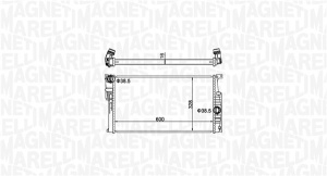 Radiator motor (Manual) potrivit BMW 1 (F20), 1 (F21), 2 (F22, F87), 2 (F23), 3 (F30, F80), 3 (F31), 3 GRAN TURISMO (F34), 4 (F32, F82), 4 (F33, F83), 4 GRAN COUPE (F36) 1.5D-Electric - Img 2