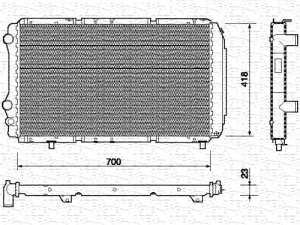 Radiator motor (Manual) potrivit CITROEN JUMPER I; FIAT DUCATO; PEUGEOT BOXER 1.9D/2.0 - Img 1