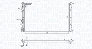 Radiator motor (Manual) potrivit RENAULT MEGANE I, MEGANE I CLASSIC, MEGANE I COACH, MEGANE SCÉNIC, SCENIC I 1.4-2.0 - Img 2