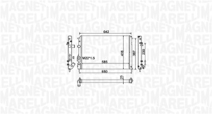 Radiator motor (Manual) potrivit RENAULT MEGANE I, MEGANE I CLASSIC, MEGANE I COACH, MEGANE SCÉNIC, SCENIC I 1.4-2.0 - Img 1