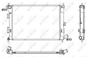 Radiator motor potrivit HYUNDAI ELANTRA V, I30; KIA CEE'D, CERATO III, PRO CEE'D, SOUL I 1.4-2.0 - Img 4