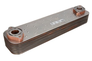 Radiator ulei (100x73x410mm, numar de nervuri: 9) potrivit IVECO STRALIS I, STRALIS II F3AE3681A-F3AE3681Y 01.06- - Img 1