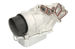 Radiator ulei motor (cu carcasa filtru ulei) potrivit MERCEDES C (CL203), C T-MODEL (S203), C T-MODEL (S204), C (W203), C (W204), CLC (CL203), CLK (A209), CLK (C209), CLS (C219), E (A207) 2.5-5.5 06.04- - Img 2