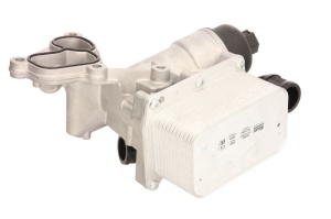 Radiator ulei motor (cu carcasa filtru ulei) potrivit NISSAN INTERSTAR, NV400, PRIMASTAR, X-TRAIL III; OPEL MOVANO B, VIVARO A; RENAULT ALASKAN, KOLEOS I, KOLEOS II, MASTER III, TRAFIC II 2.0D/2.3D 01.06- - Img 3