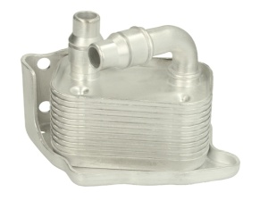 Radiator ulei motor (cu elemente fixare usoara; cu garnitura) potrivit BMW 1 (E81), 1 (E82), 1 (E87), 1 (E88), 3 (E46), 3 (E90), 3 (E91), 3 (E92), 3 (E93), 5 (E60), 5 (E61), X1 (E84), X3 (E83) 1.6-2.0D 10.99-06.15 - Img 1