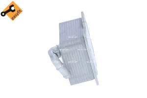 Radiator ulei motor (cu garnitura) potrivit AUDI A4 ALLROAD B8, A4 B8, A5, A6 ALLROAD C7, A6 C7, A7, A8 D4, Q5, Q7; PORSCHE CAYENNE, MACAN, PANAMERA; VW TOUAREG 3.0D 11.07- - Img 2