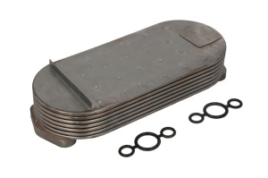Radiator ulei potrivit AHLMANN AS200; LANDINI 8210, 8220, 120 NEW, 130 NEW, 140 NEW, 160 NEW, 180 NEW, 110; MASSEY FERGUSON 4360, 4370, 6260, 6270, 6280, 6290, 6470, 8130, 8210, 8220 - Img 2