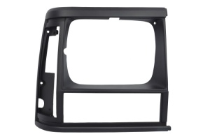 Rama far Dreapta Fata potrivit JEEP CHEROKEE XJ 1991-1996 - (culoare: matt/negru)