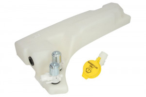 Rezervor spalator potrivit JEEP CHEROKEE XJ 1996-2001 - (cu 2 pompe, cu orificiu pentru senzor)