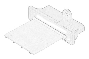 Rezistor ventilator habitaclu potrivit ISUZU D-MAX I 4JH1-TC/4JJ1E4C-L/4JJ1-TC 05.02-06.12 - Img 1