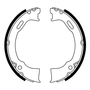 Sabot frana potrivit FORD USA CROWN VICTORIA, EXPLORER, EXPLORER SPORT TRAC, WINDSTAR; JEEP GRAND CHEROKEE I 2.5D-5.9 09.91- - Img 1