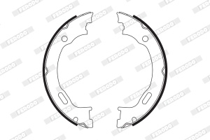 Sabot frana potrivit MERCEDES M (W163); CHRYSLER 300C; DODGE CHALLENGER; LANCIA THEMA 2.3-6.4 02.98- - Img 3