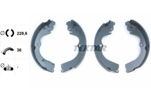 Sabot frana potrivit SUBARU FORESTER, IMPREZA, LEGACY I, LEGACY II 1.5-2.5 01.89-06.09 - Img 2