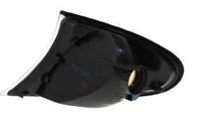 Semnalizator fata Dreapta (portocaliu, P21W, rama de sticla neagra) potrivit BMW 3 (E46) 1.6-3.2 12.97-12.07 09.01-03.05 - Img 2