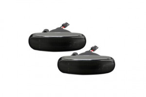 Semnalizator lampa lateral stanga/dreapta fumuriu, LED, dinamic potrivit ABARTH GRANDE PUNTO, PUNTO; CITROEN NEMO, NEMO/MINIVAN; FIAT DOBLO, DOBLO/MINIVAN, FIORINO/MINIVAN, GRANDE PUNTO, IDEA 0.9-2.4 dupa 1999 - Img 1