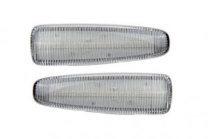 Semnalizator lampa lateral stanga/dreapta transparent, LED, dinamic potrivit MITSUBISHI LANCER VIII, MIRAGE VI, OUTLANDER II, OUTLANDER III, PAJERO IV 1.2-3.2D dupa 2006 - Img 1