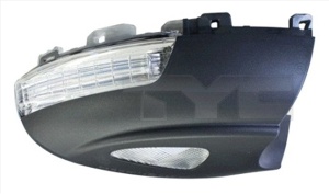 Semnalizator oglinda dreapta potrivit Seat ALHAMBRA 7N; VW SHARAN 7N, TIGUAN I 2007-2018 - alb, LED - Img 3