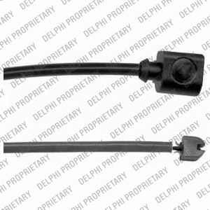 Senzor uzura placute frana Spate (cantitate per impachetare: 2buc) potrivit AUDI Q7; BENTLEY CONTINENTAL; PORSCHE CAYENNE, PANAMERA; VW TOUAREG 2.5D-6.0D 09.02- - Img 1