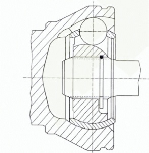 Set articulatie planetara Dreapta/Stanga (25z/25z/56mm; ABS:46) potrivit SAAB 900 I 2.0/2.1 11.80-06.94 - Img 4