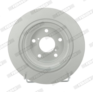 Set discuri frana (2 buc.) Spate Dreapta/Stanga potrivit SUBARU FORESTER, IMPREZA, LEGACY I, LEGACY II, LEGACY IV, LEGACY OUTBACK, REX II 0.7-3.0 08.82-08.09 - Img 2