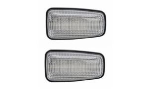 Set lumini semnalizare stanga/dreapta (transparent, LED) potrivit CITROEN BERLINGO, BERLINGO/MINIVAN, EVASION, JUMPY I, JUMPY II, SAXO, XANTIA, XM, XSARA, XSARA/HATCHBACK, XSARA/KOMBI, ZX 1.0-Electric 1989-2016