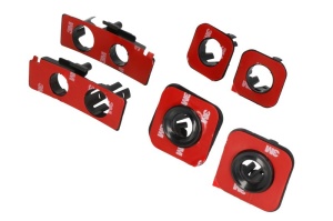 Set montaj senzori parcare Fata potrivit BMW 3 F30, F31, F80 2015-2019 - (6 buc.; plastic)