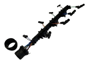 Set reparat cabluri (410mm, numar pini: 1) potrivit AUDI A3, A4 B7; SEAT ALTEA, ALTEA XL, LEON, TOLEDO III; SKODA OCTAVIA II; VW GOLF V, JETTA III, PASSAT B6, TOURAN 2.0D 03.05-12.13 - Img 2
