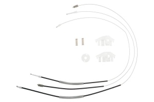Set reparat macara geam fata stanga/dreapta potrivit CITROEN C8; FIAT ULYSSE; LANCIA PHEDRA; PEUGEOT 807 dupa 2002 - (set)