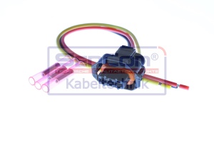 Set reparatie cabluri (numar pini: 3) potrivit VOLVO S60 II, S80 II, V40, V60 I, V70 III; ALFA ROMEO 159, SPIDER; FIAT DOBLO, DOBLO/MINIVAN, PANDA, PUNTO, PUNTO/HATCHBACK 1.0-Electric 10.91- - Img 3