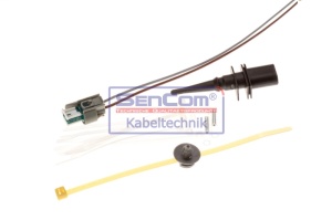 Set reparatie cabluri senzor de temperatura (200mm) potrivit BMW 1 (E81), 1 (E82), 1 (E87), 1 (E88), 1 (F20), 1 (F21), 2 (F22, F87), 2 (F23), 2 (F45), 3 (E46), 3 (E90), 3 (E91) 1.5-6.0 03.94- - Img 3