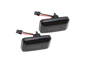 Set semnalizator stanga/dreapta (fumuriu, LED) potrivit DS DS 3; AUDI 100 C3, 100 C4, 200 C3, 80 B2, 80 B3, 80 B4, 90 B2, 90 B3, A3, A4 B6, A6 C4, A6 C5, A7, CABRIOLET B3, COUPE B2, COUPE B3 0.9-5.9 04.74- - Img 2