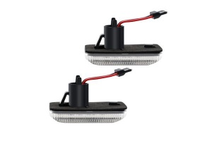 Set semnalizator stanga/dreapta (transparent, LED, dynamic) potrivit DS DS 3; AUDI 100 C3, 100 C4, 200 C3, 80 B2, 80 B3, 80 B4, 90 B2, 90 B3, A3, A4 B6, A6 C4, A6 C5, A7, CABRIOLET B3, COUPE B2 0.9-5.9 dupa 1974 - Img 2