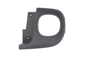 Spoiler bara Spate Dreapta Superior, cu gaura, negru, TUV potrivit FIAT 500L dupa 2012 dupa 2012